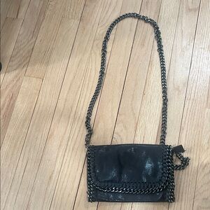 Black Chain Strap Women's Bag